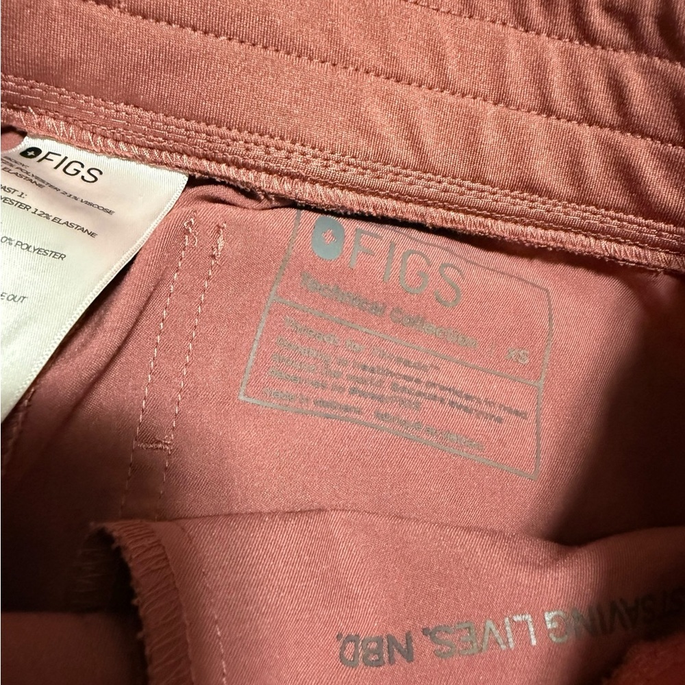 Figs Joggers Women’s size XS Mauve - Picture 2 of 3